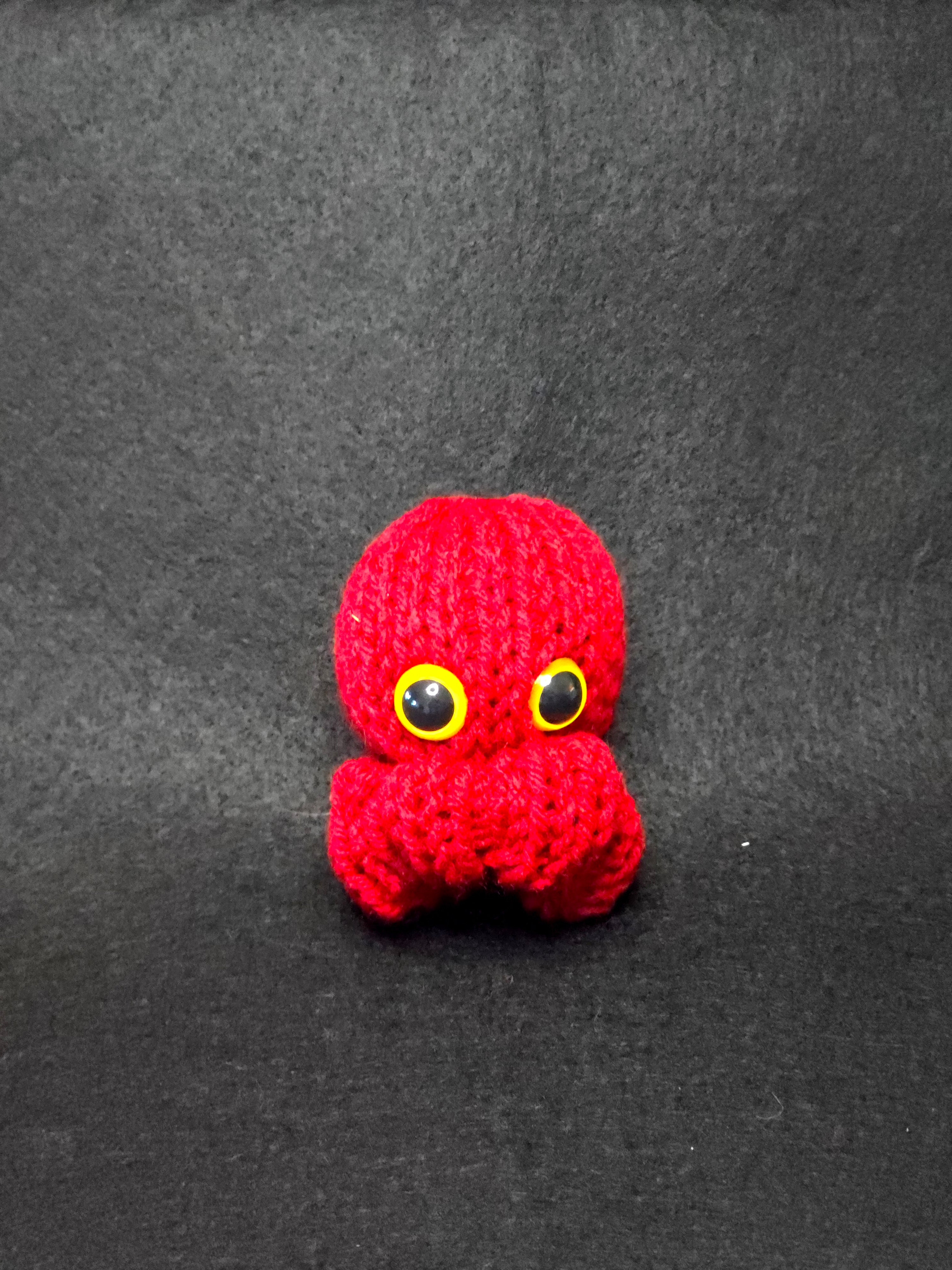 Mini Plush Squid