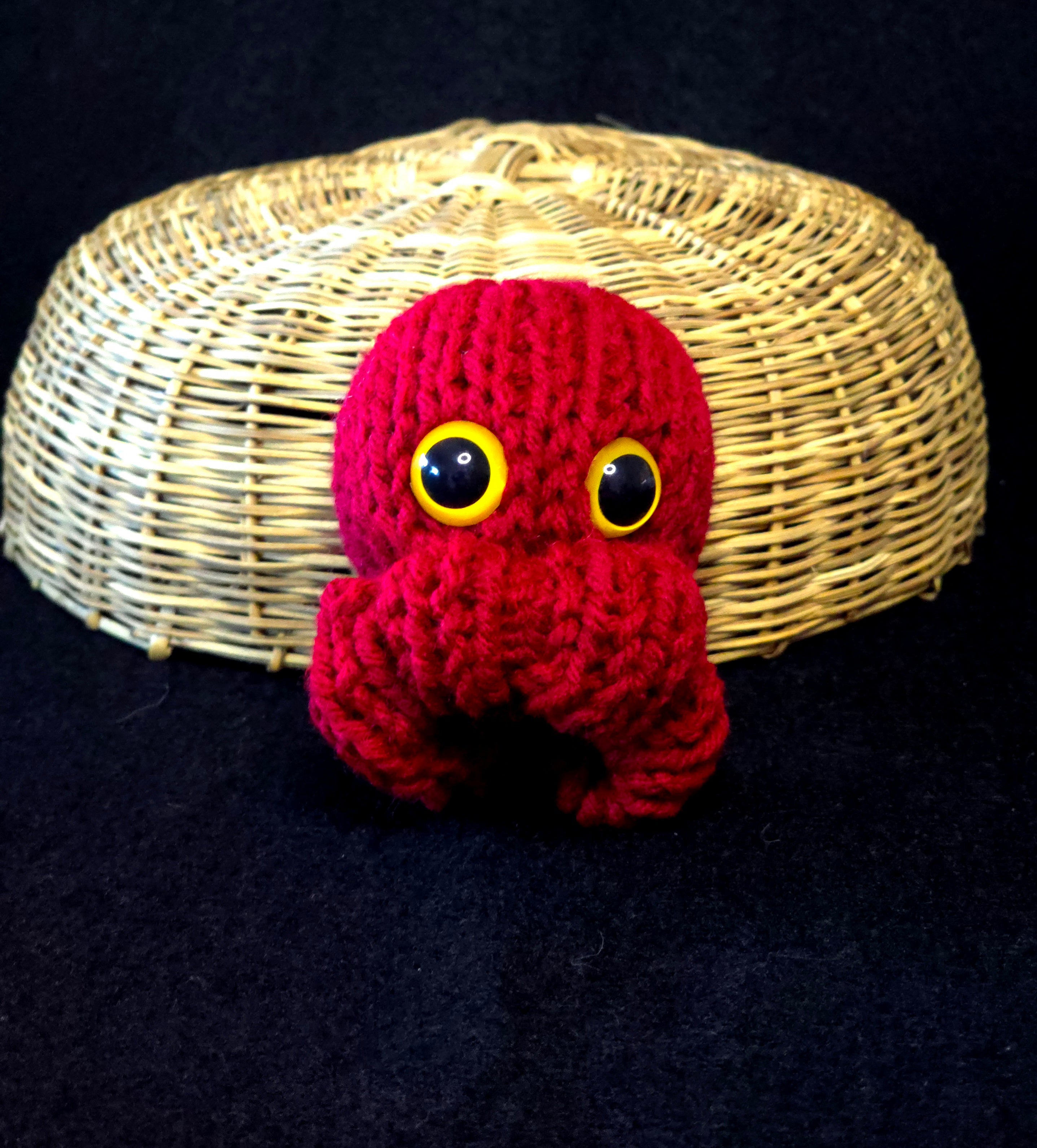 Mini Plush Squid