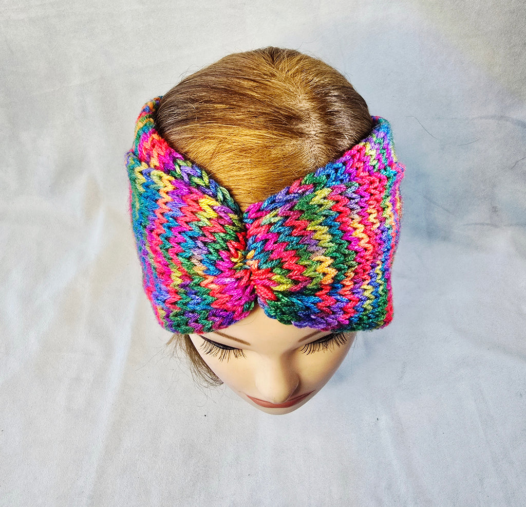 Ear Warmer Rainbow