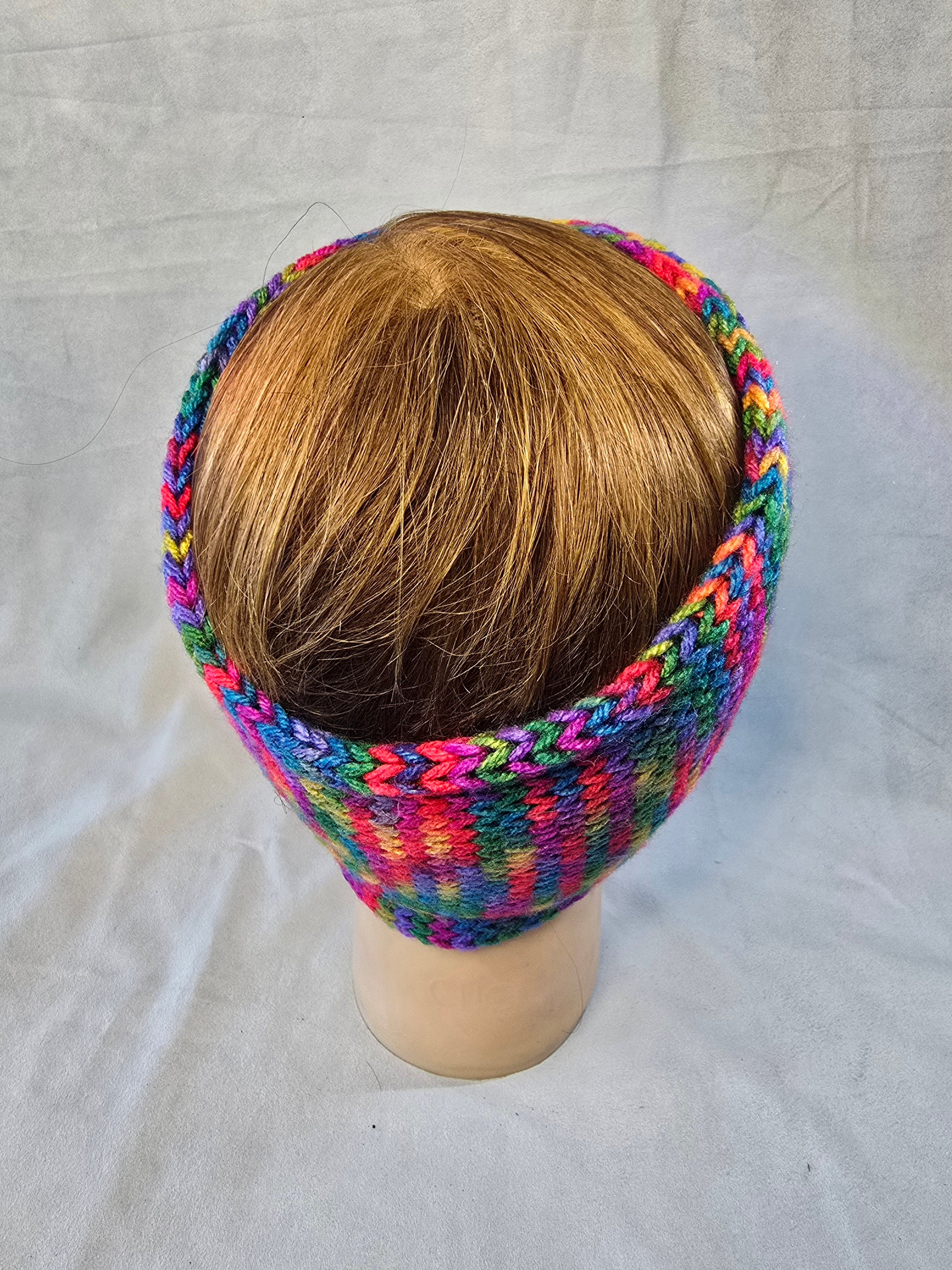 Ear Warmer Rainbow