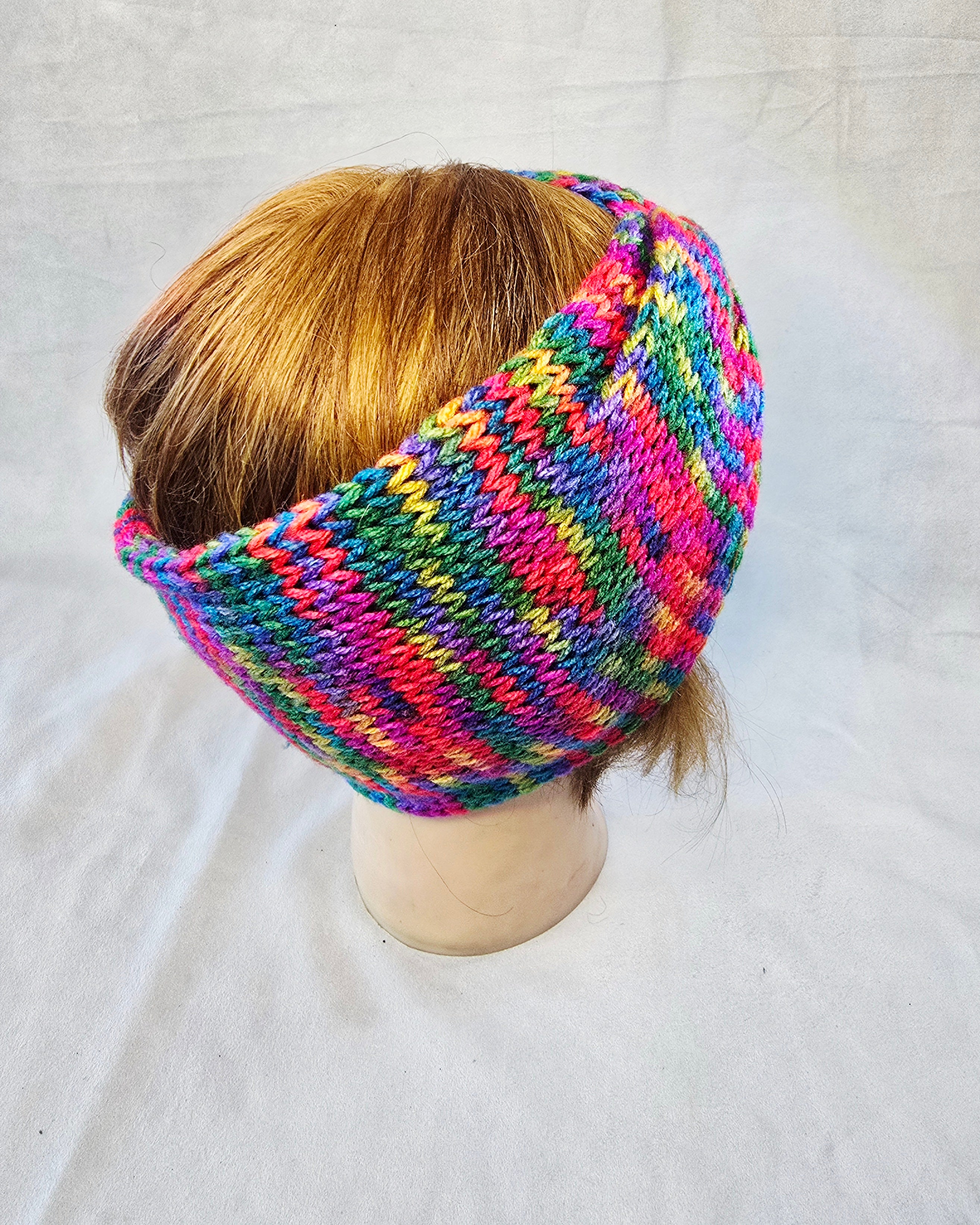 Ear Warmer Rainbow
