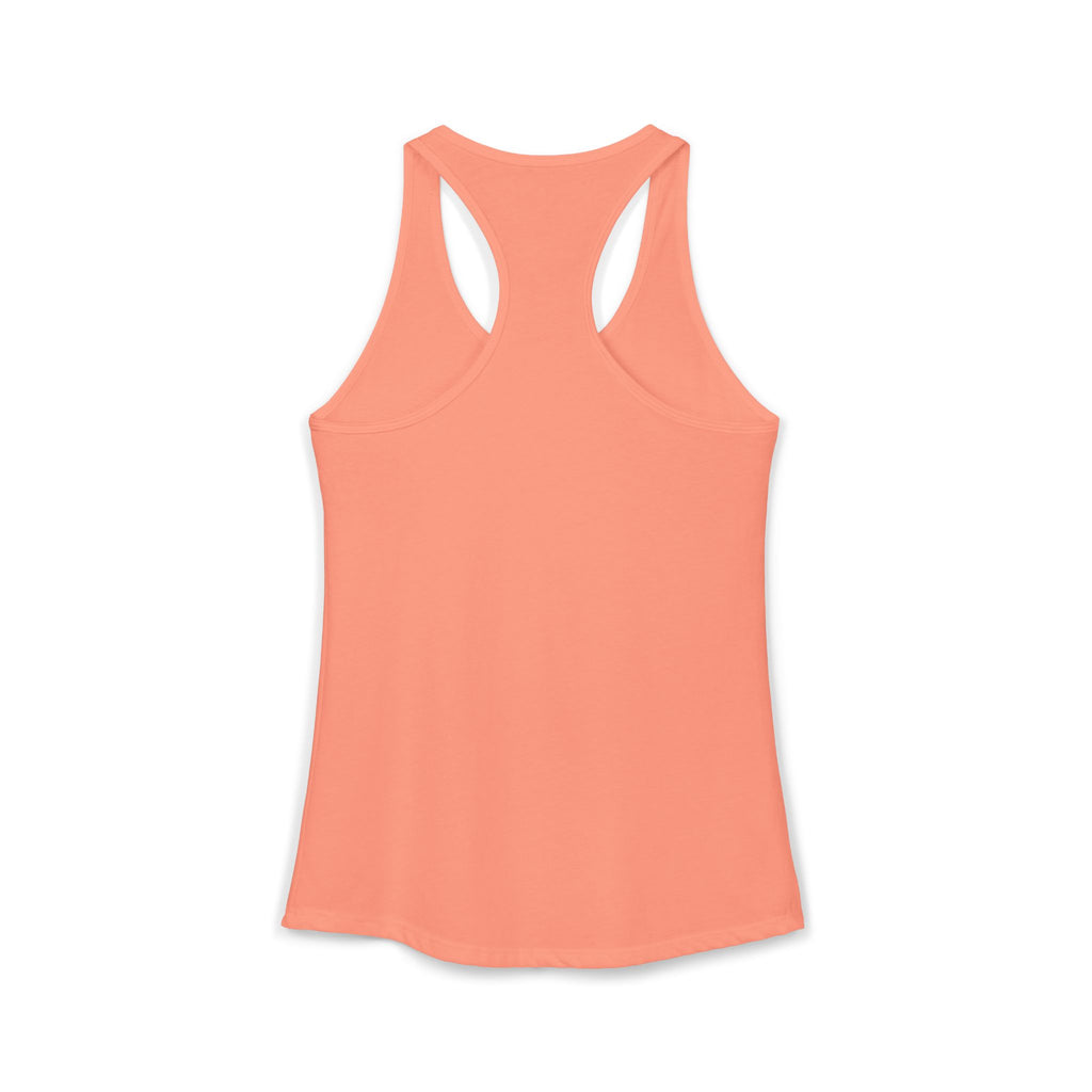 Deer Face Women's Racerback Tank — Nature-Inspired Casual Tank Top