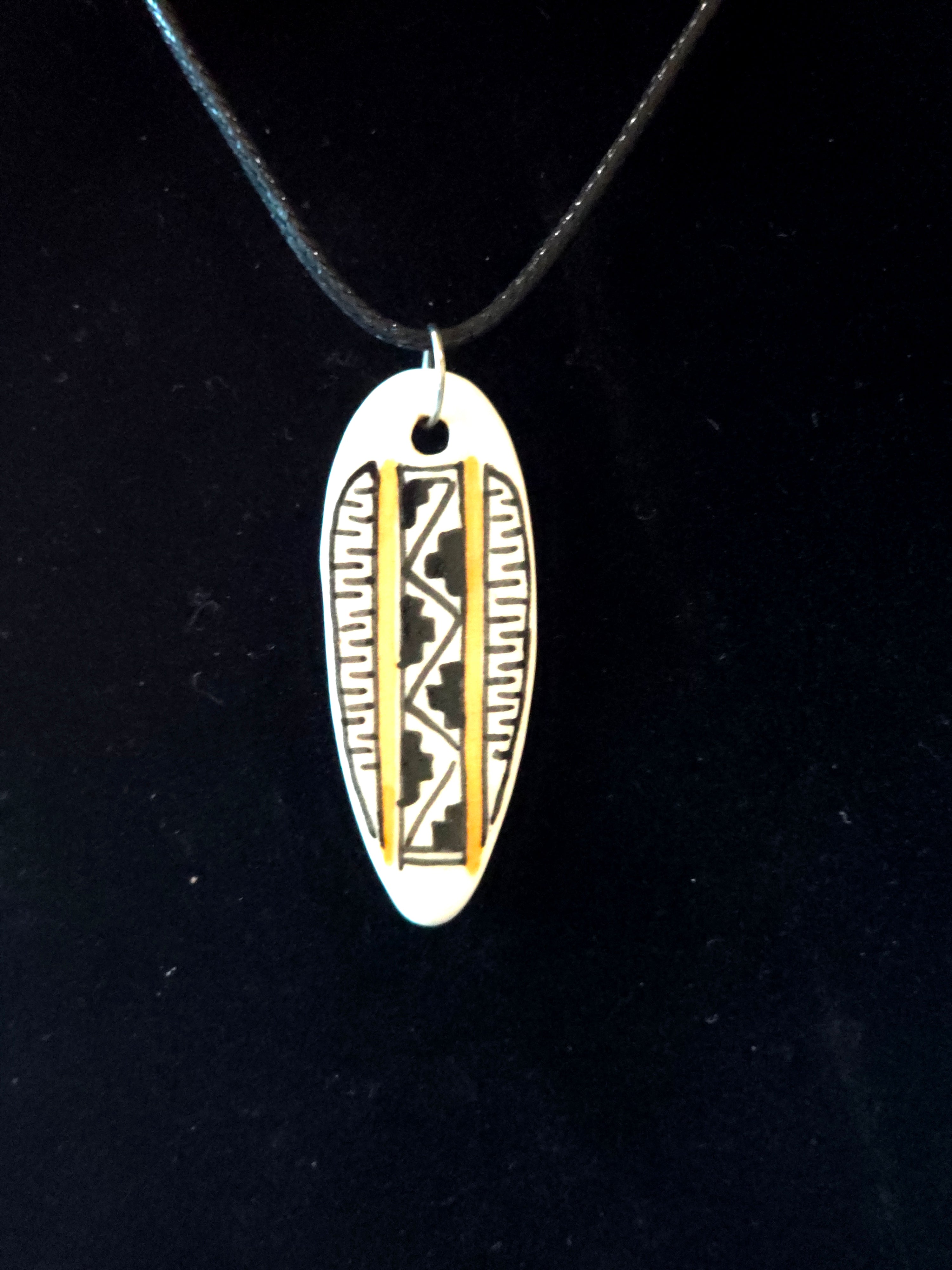 Surfboard Necklace
