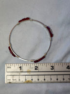 Wire and Bead Wrapped Bracelet