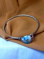 Wire wrapped Bangle
