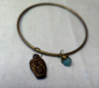 Bangle Face Charm Bracelet