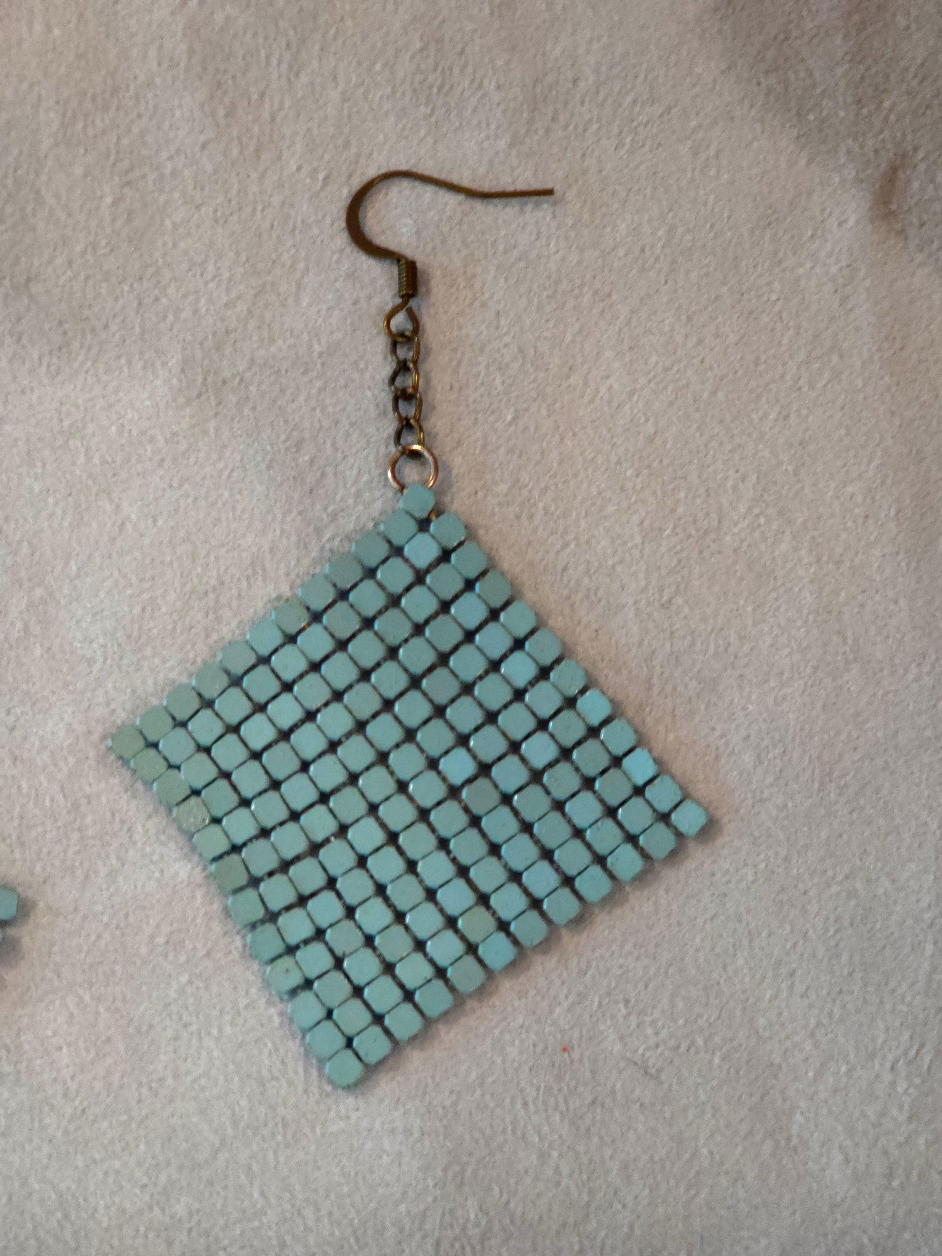 Chainmail earrings