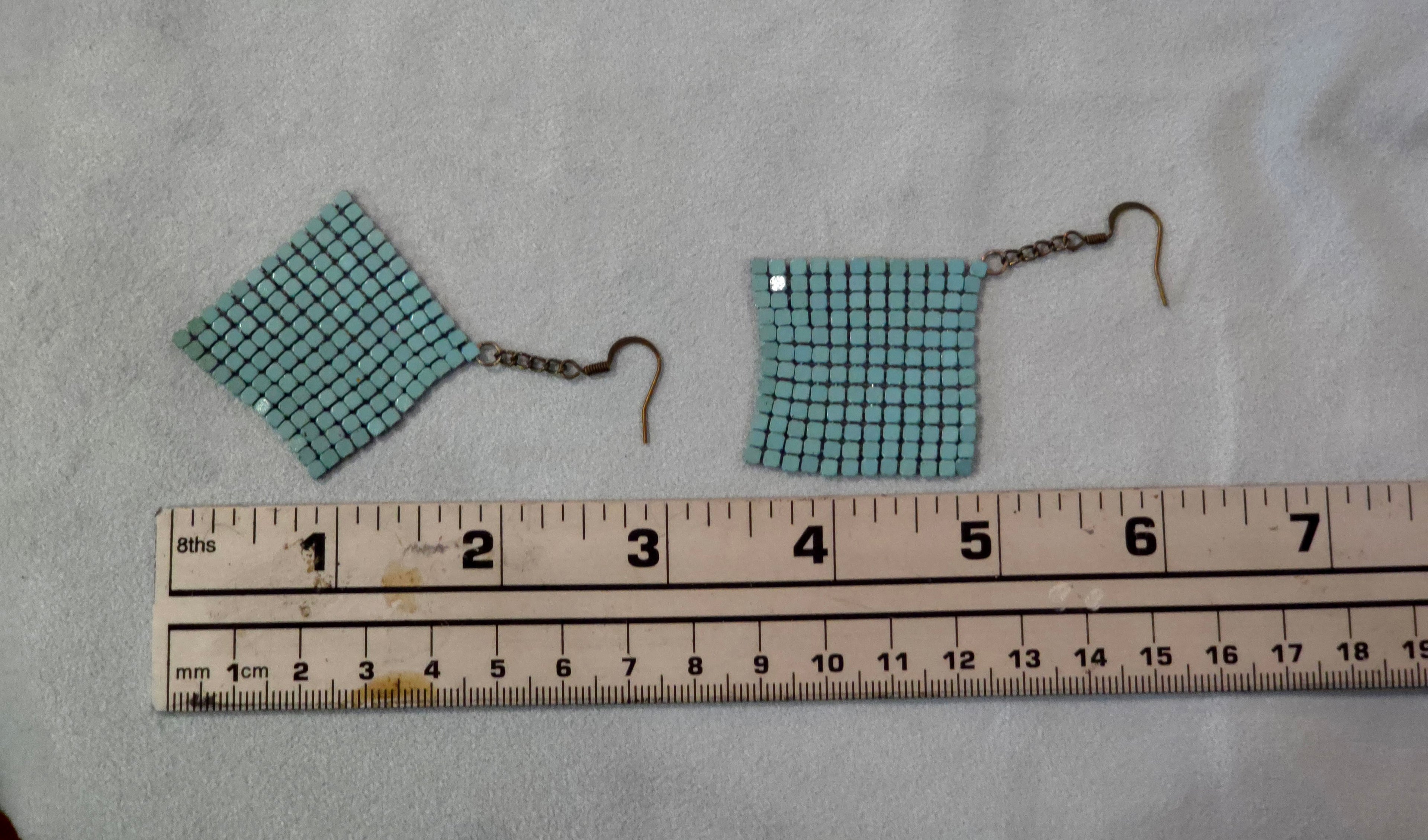 Chainmail earrings