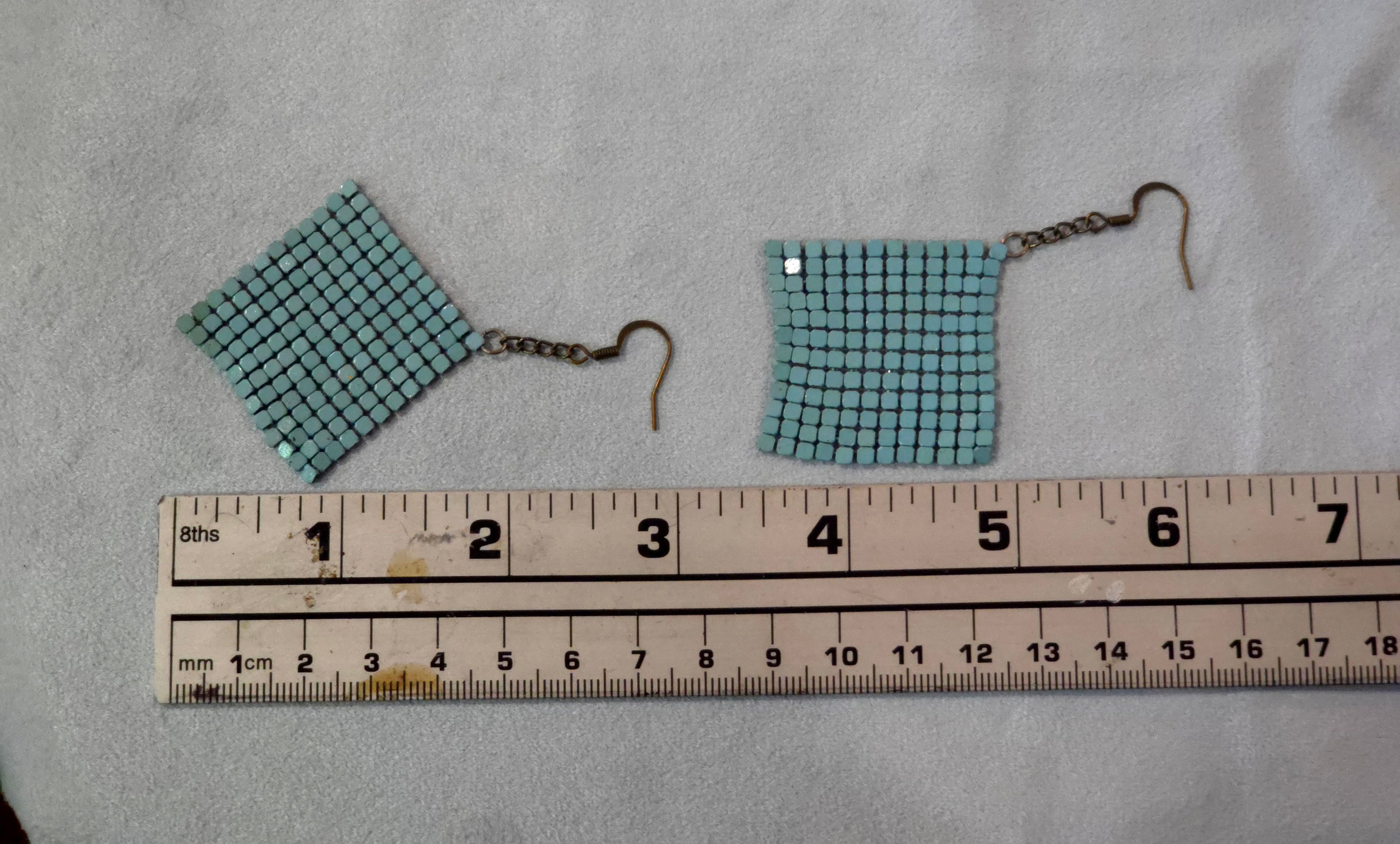 Chainmail earrings