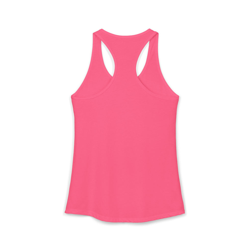Deer Face Women's Racerback Tank — Nature-Inspired Casual Tank Top
