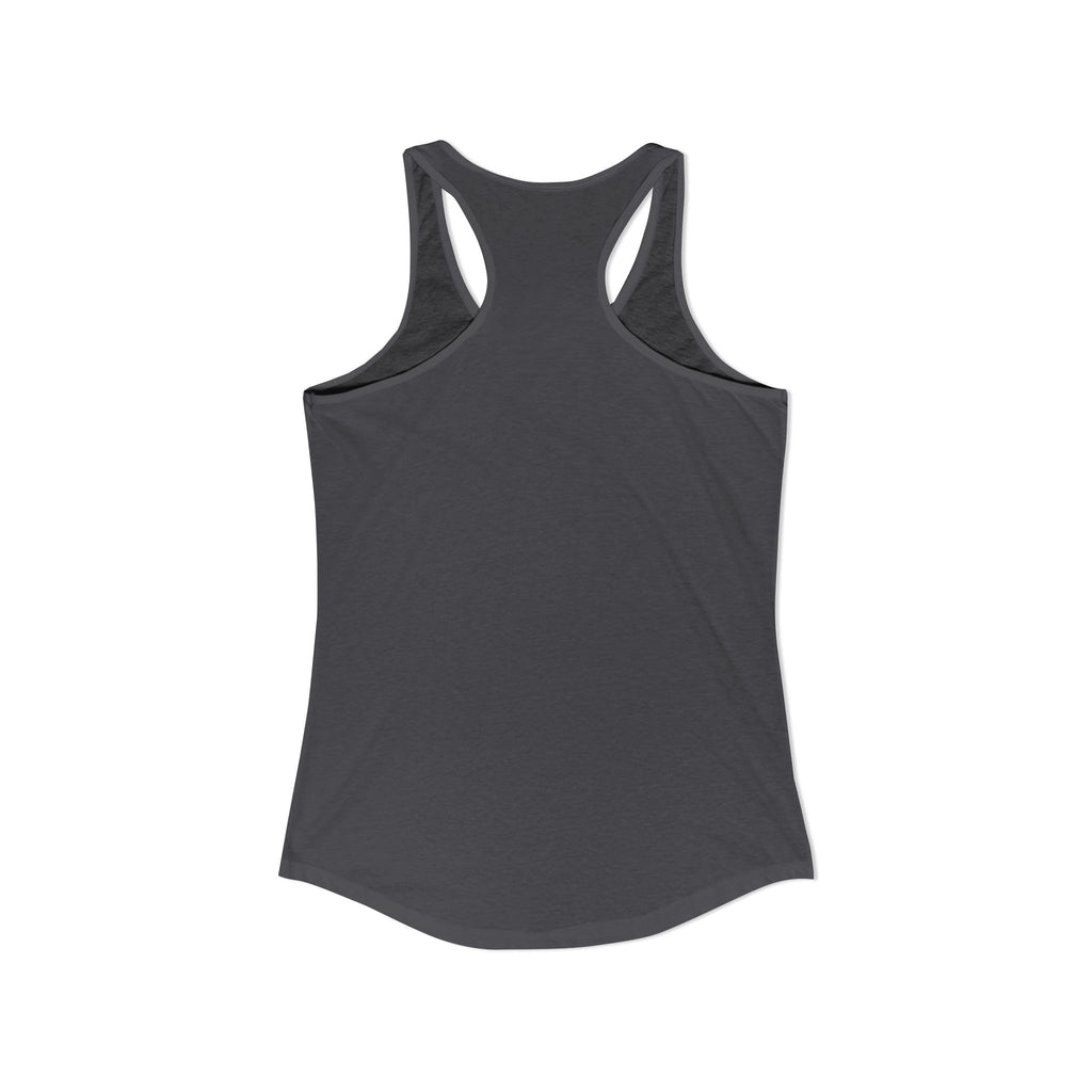 Deer Face Women's Racerback Tank — Nature-Inspired Casual Tank Top